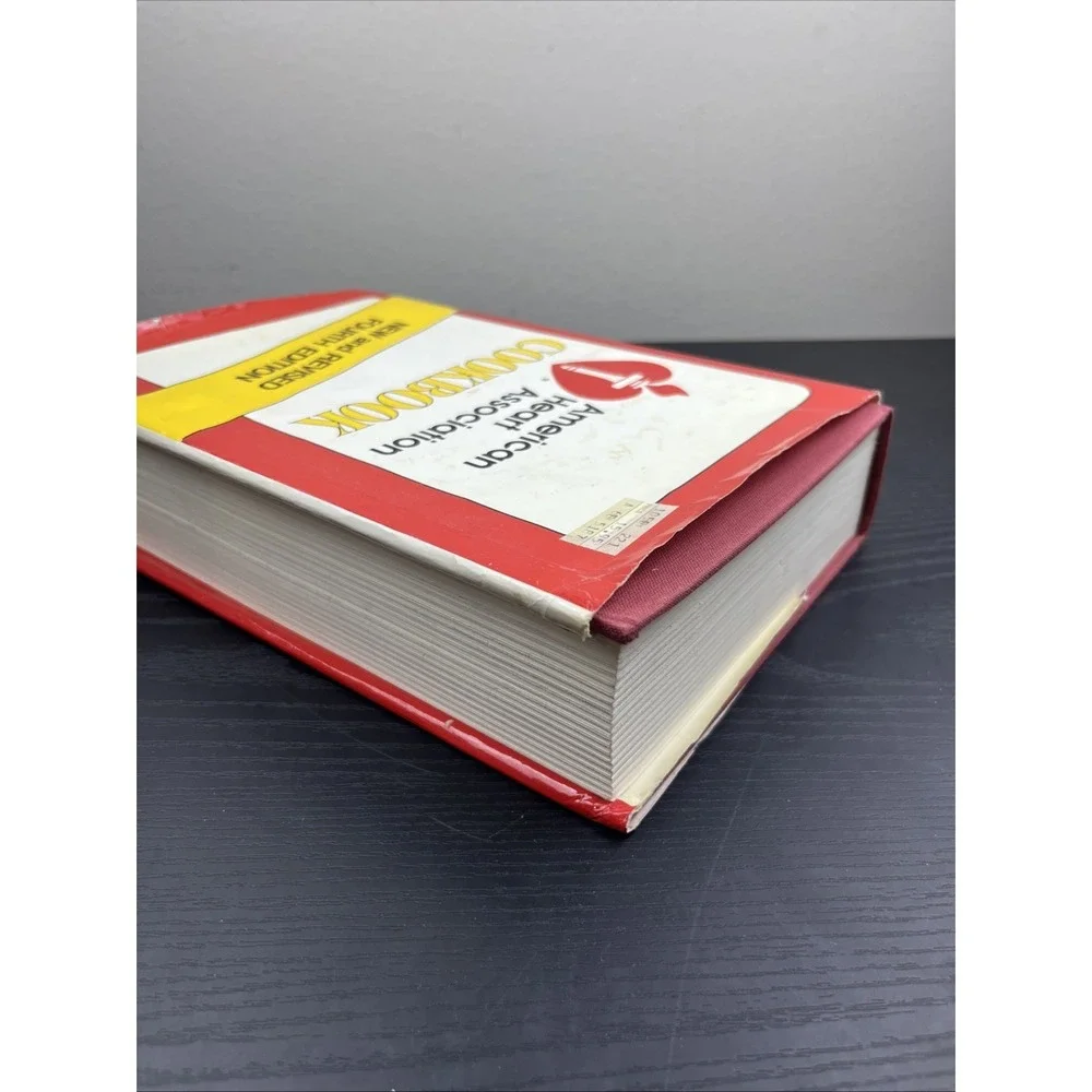 American Heart Association Cookbook 4th Edition Vintage Healthy Recipes Book